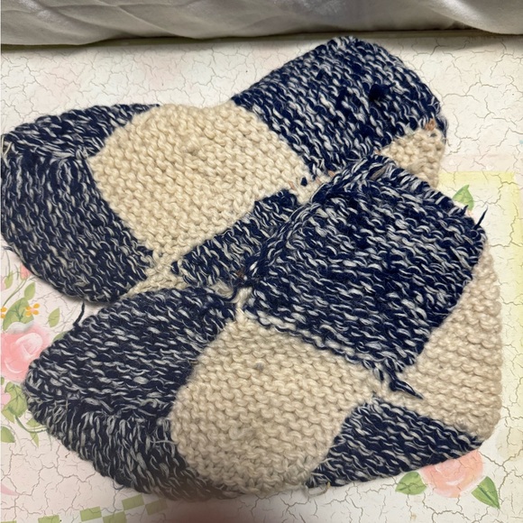 Handmade Other - House Slippers Hand knit Handmade